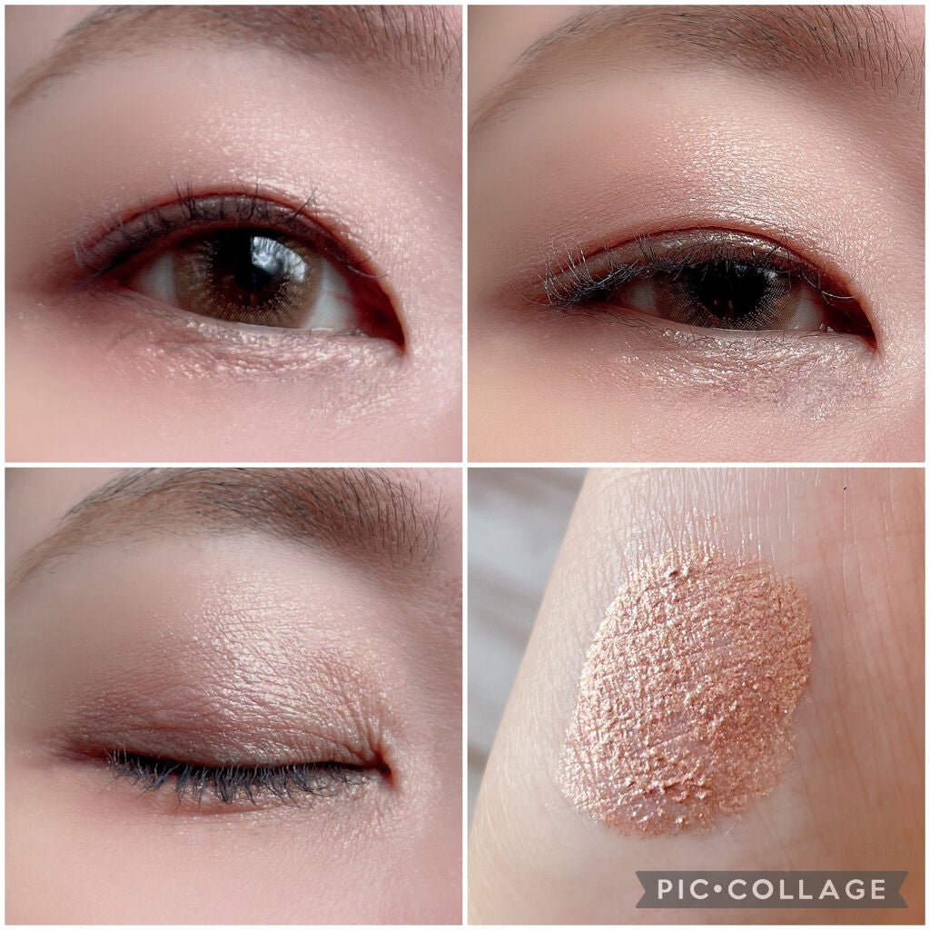 クリスタルホイップス ロングウェアリング シマ—リング アイシャドウ/Too Faced/リキッドアイシャドウを使ったクチコミ(3枚目)