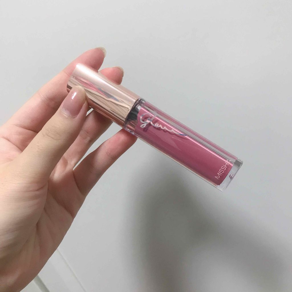 グロー リップ ブラッシュ/MISSHA/リップグロスを使ったクチコミ（1枚目）