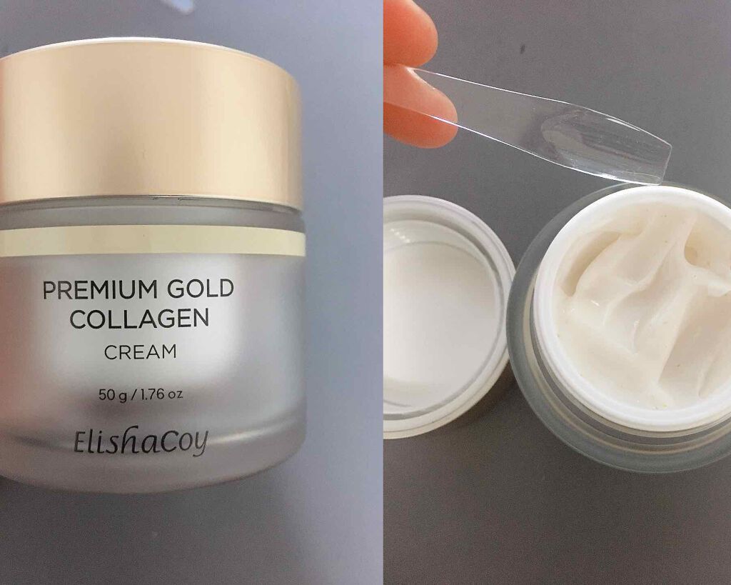 プレミアム ゴールド コラーゲン クリーム/Elishacoy/フェイスクリームを使ったクチコミ(1枚目)