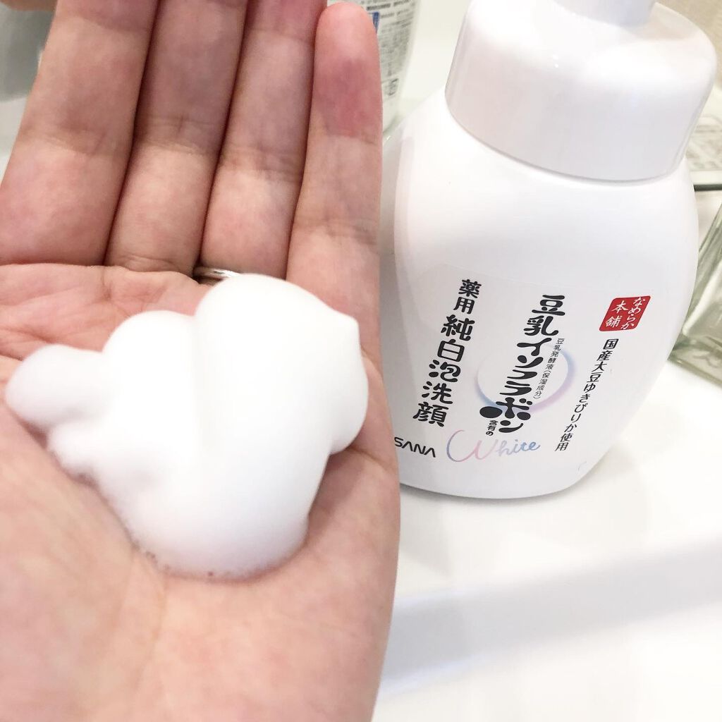 薬用泡洗顔/なめらか本舗/泡洗顔を使ったクチコミ(2枚目)