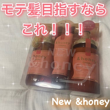 Creamy EXダメージリペアシャンプー1.0/ヘアトリートメント2.0/&honey/シャンプー・コンディショナーを使ったクチコミ（1枚目）