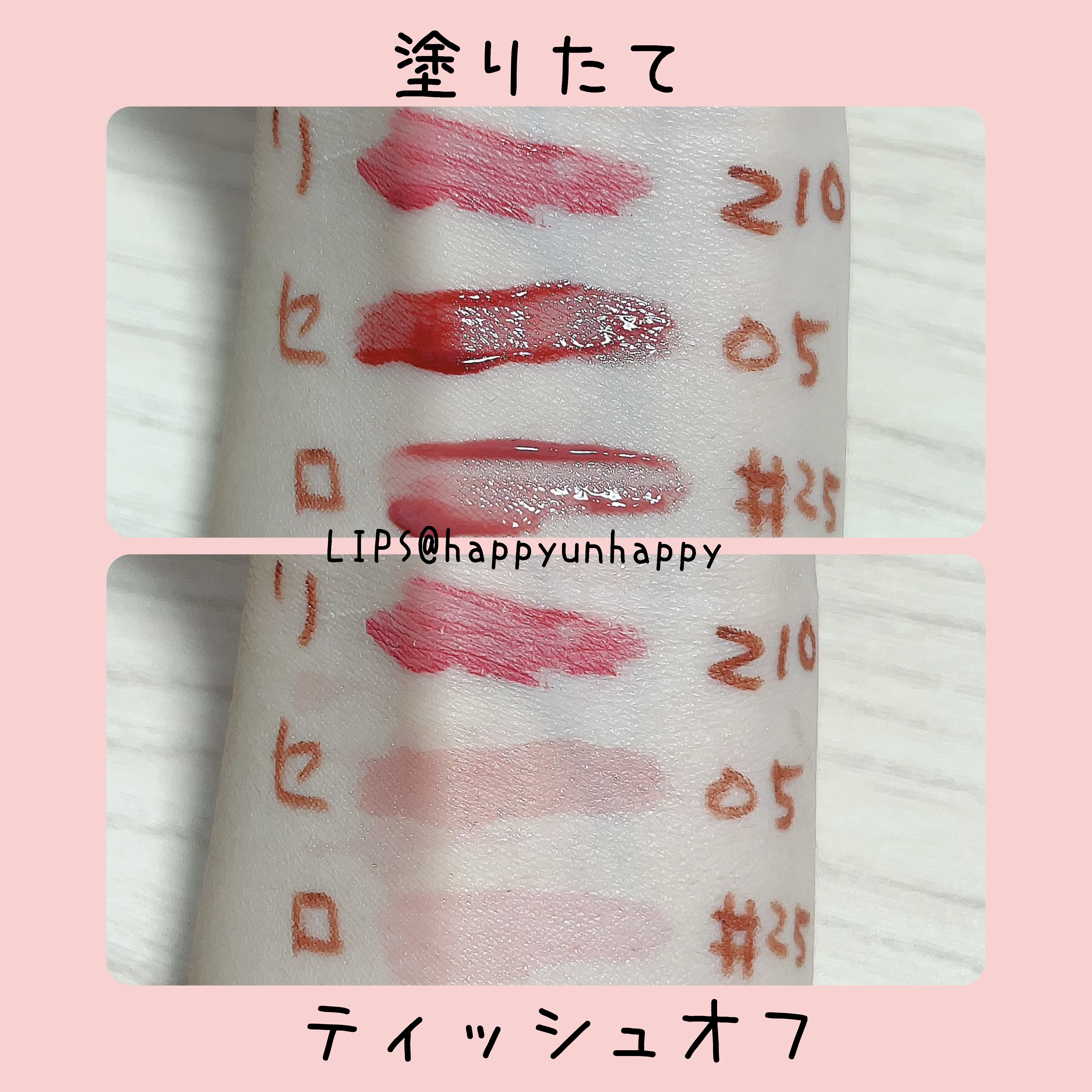 ラスティング プロボカリプス リップカラー  210 ピンクケースオブエマージェンシー/リンメル ロンドン/リップグロスを使ったクチコミ（1枚目）