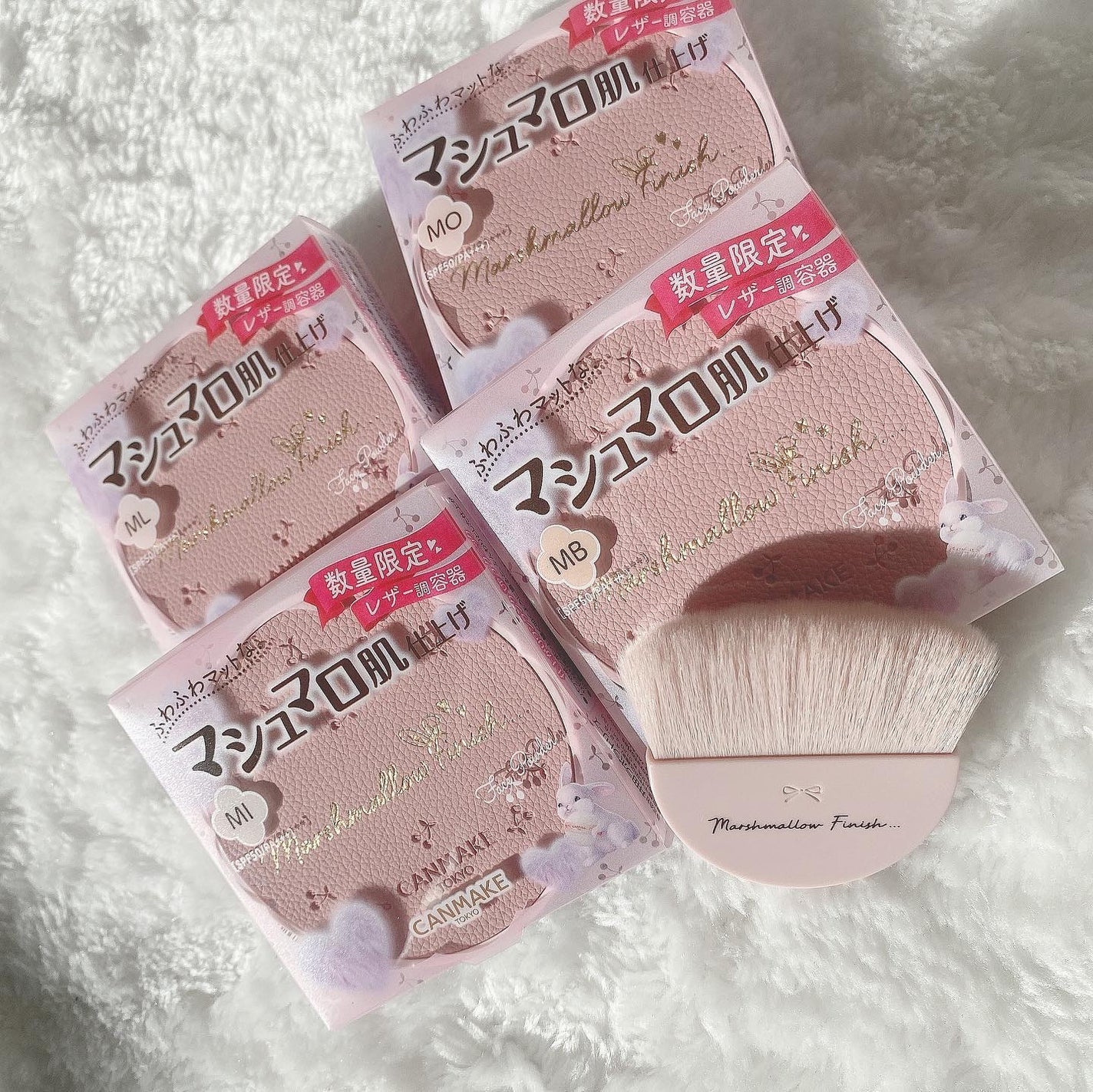 マシュマロフィニッシュパウダー ~Abloom~/キャンメイク/プレストパウダーを使ったクチコミ(4枚目)