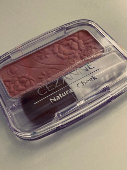 ナチュラル チークN/CEZANNE/パウダーチークを使ったクチコミ(3枚目)