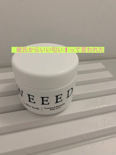 ブリススクラブ/WEEED/ボディスクラブを使ったクチコミ（1枚目）