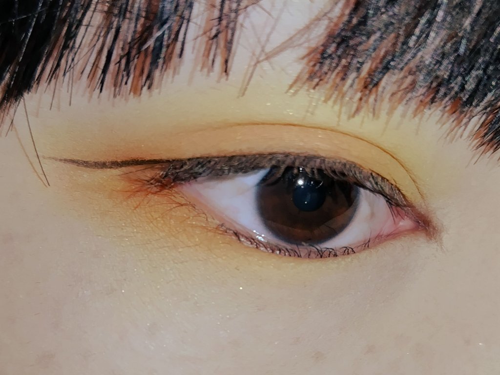 アディクション ザ アイシャドウ マット 022M Citrine/ADDICTION/単色アイシャドウを使ったクチコミ（3枚目）