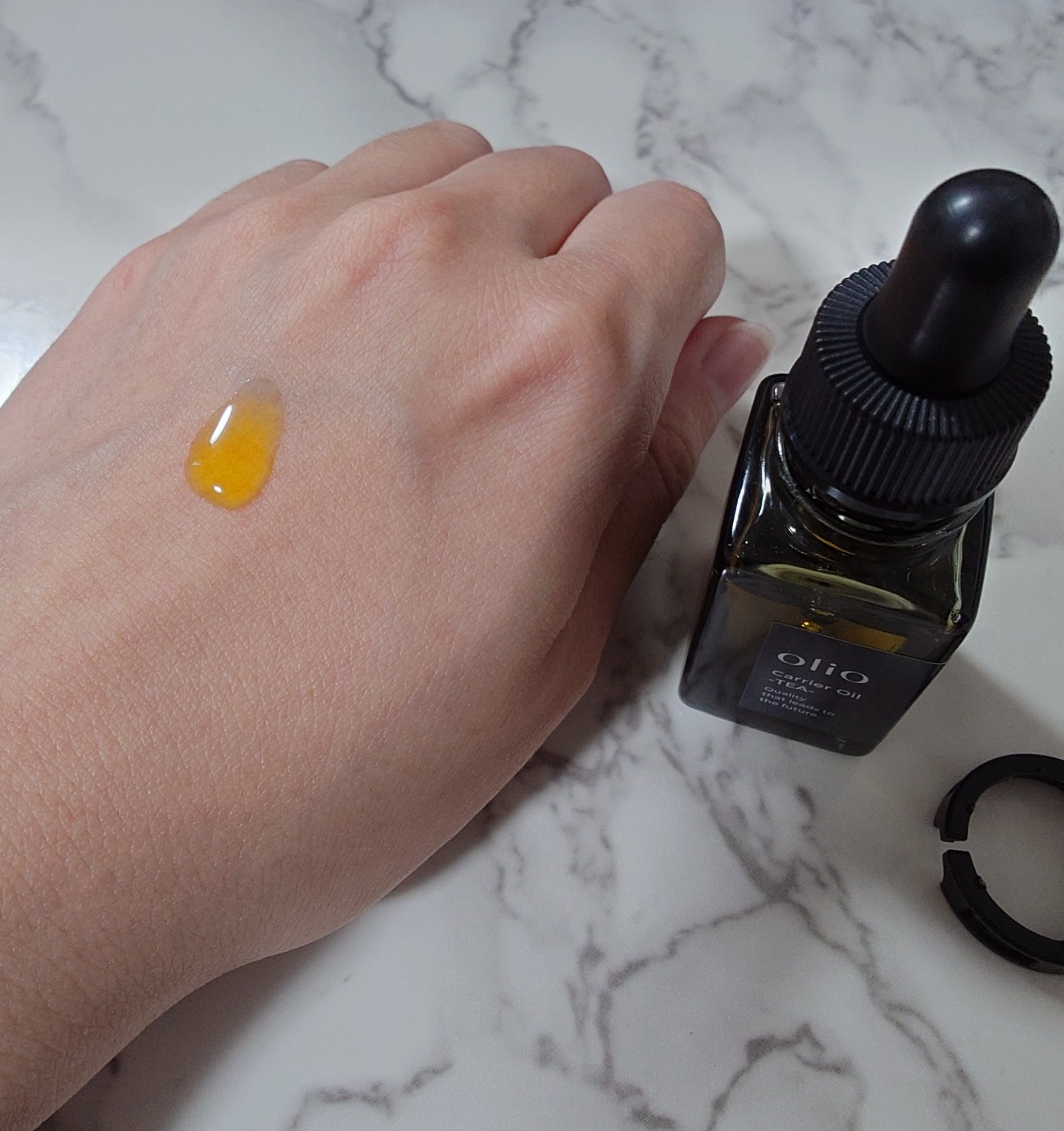Carrier Oil -TEA-/olio/フェイスオイルを使ったクチコミ（3枚目）