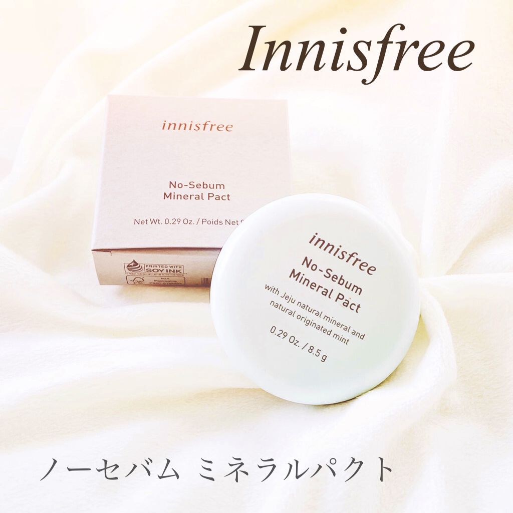 ノーセバム ミネラルパクト N/innisfree/プレストパウダーを使ったクチコミ（1枚目）