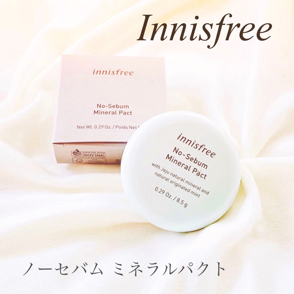 ノーセバム ミネラルパクト N/innisfree/プレストパウダーを使ったクチコミ(1枚目)
