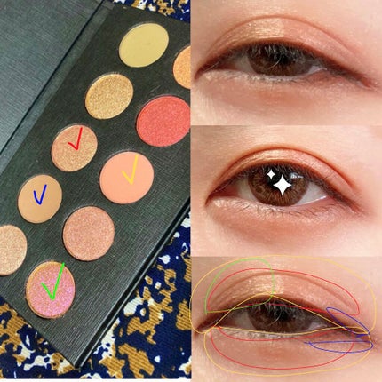 Sigil Inspired Magic Eyeshadows/SIGIL inspired/単色アイシャドウを使ったクチコミ(1枚目)