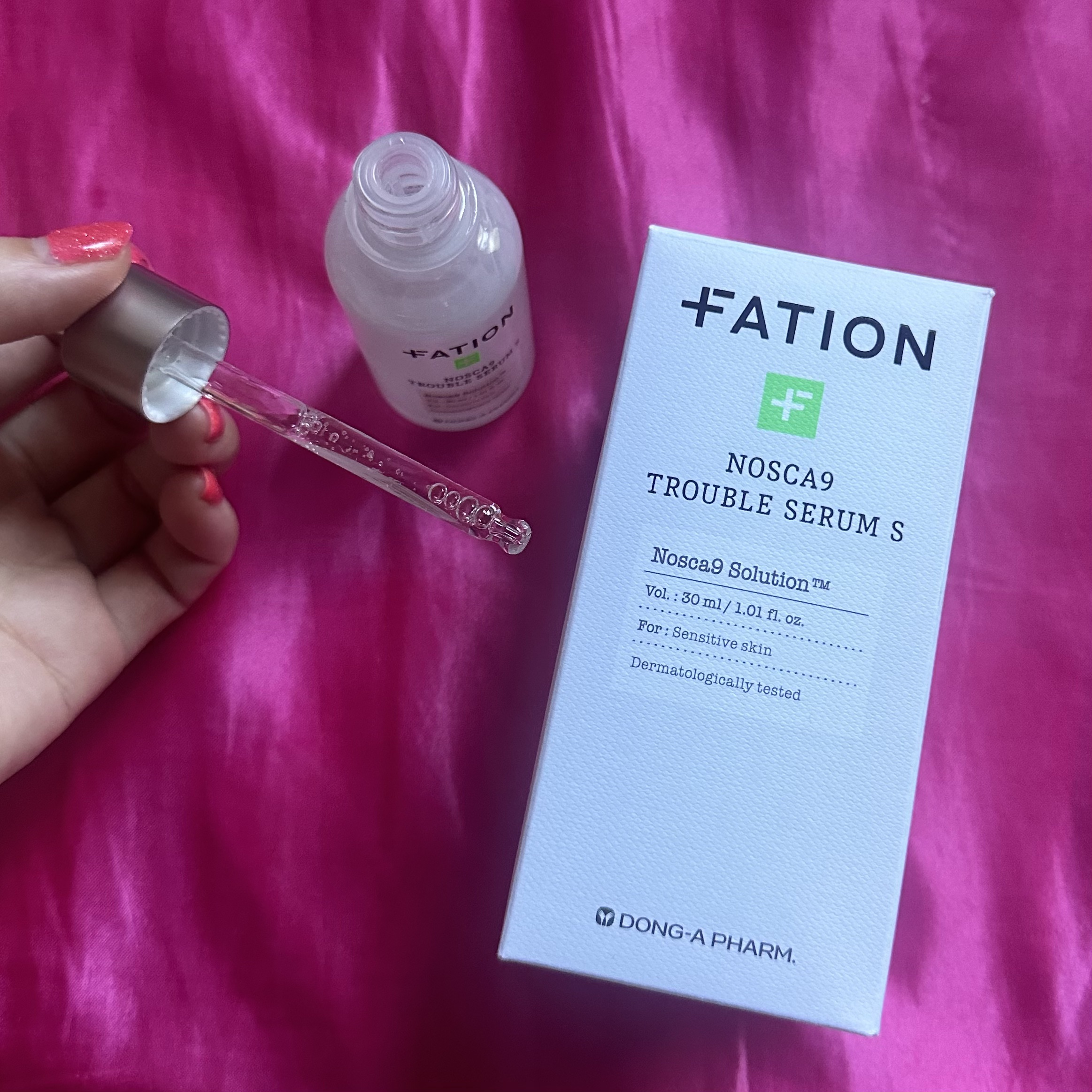 ノスカナイン トラブル セラム/FATION/美容液を使ったクチコミ（2枚目）