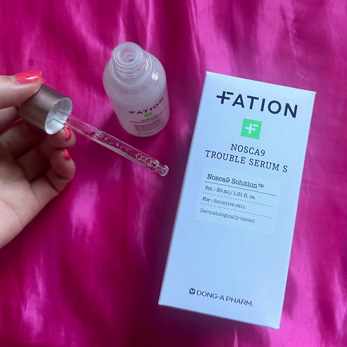 ノスカナイン トラブル セラム/FATION/美容液を使ったクチコミ(2枚目)