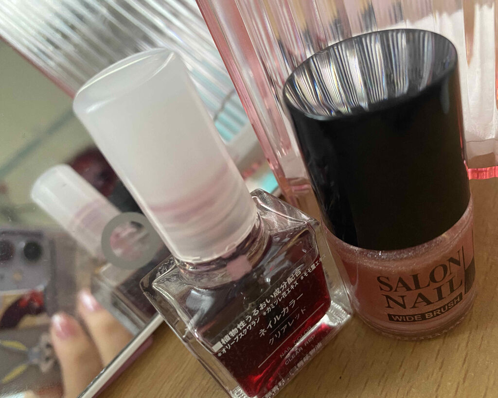 AT サロンネイルエナメル 20 オフィスピンク/Art Collection/マニキュアを使ったクチコミ（2枚目）