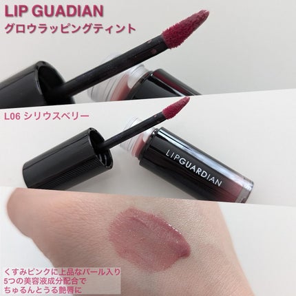 グロウラッピングティント/LIPGUARDIAN/リップティントを使ったクチコミ(2枚目)