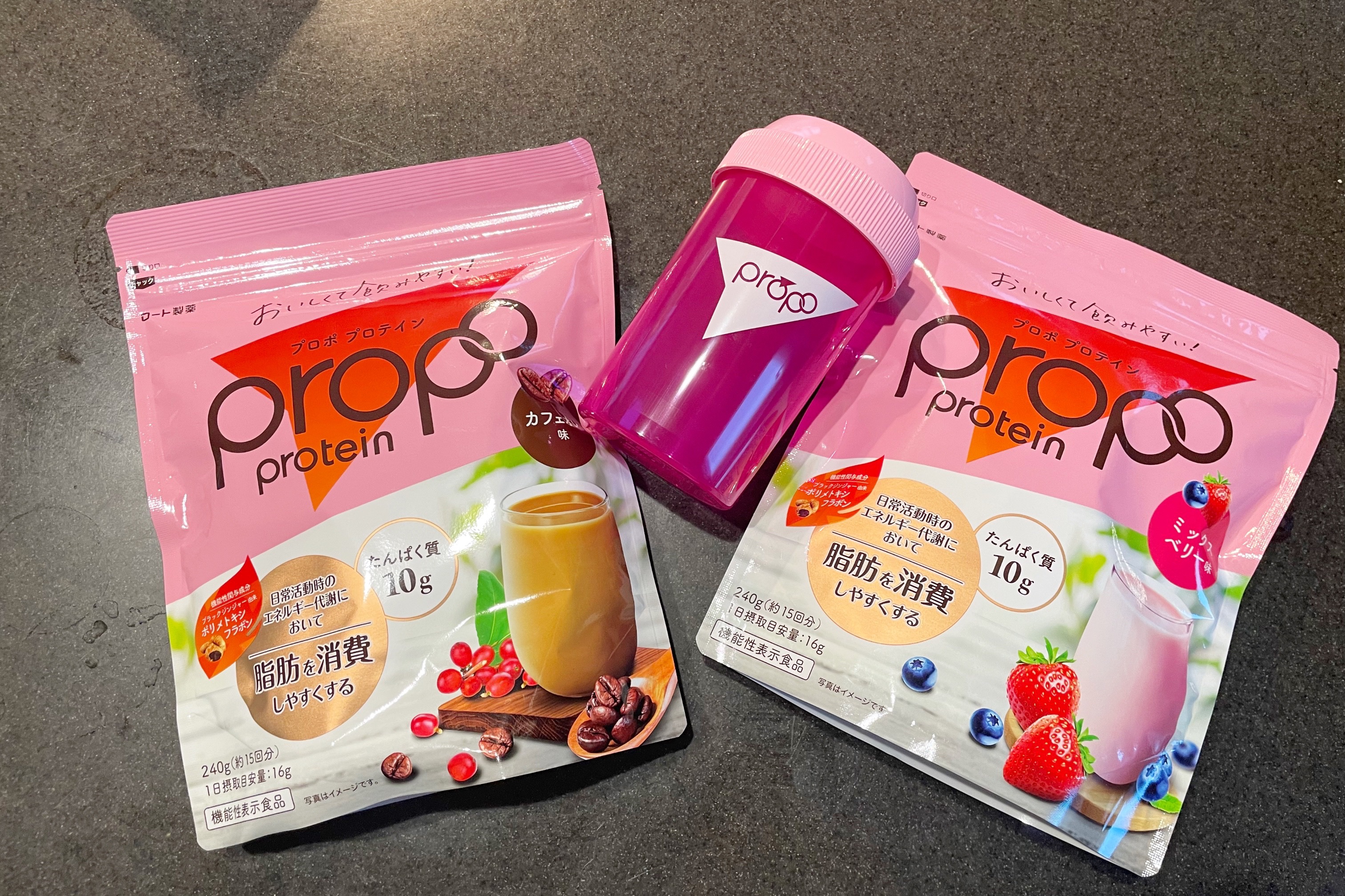 プロポ プロテイン(カフェオレ味)/ロート製薬/その他プロテインを使ったクチコミ（1枚目）