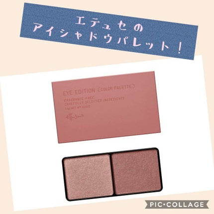 エテュセ アイエディション(カラーパレット)/ettusais/アイシャドウパレットを使ったクチコミ(1枚目)