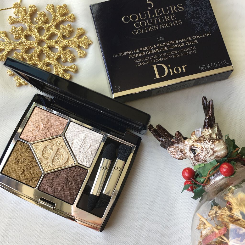 サンク クルール クチュール<ゴールデン ナイツ>/Dior/アイシャドウパレットを使ったクチコミ(1枚目)