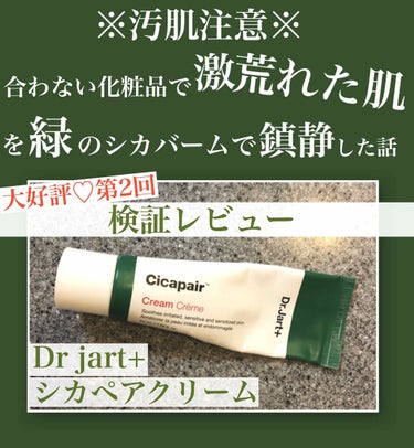 ドクタージャルト シカペア クリーム （第2世代）/Dr.Jart＋/フェイスクリームを使ったクチコミ（1枚目）