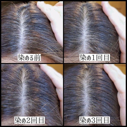 ROOT VANISH 白髪染めカラーシャンプー/ トリートメント/綺和美/市販シャンプーを使ったクチコミ(4枚目)