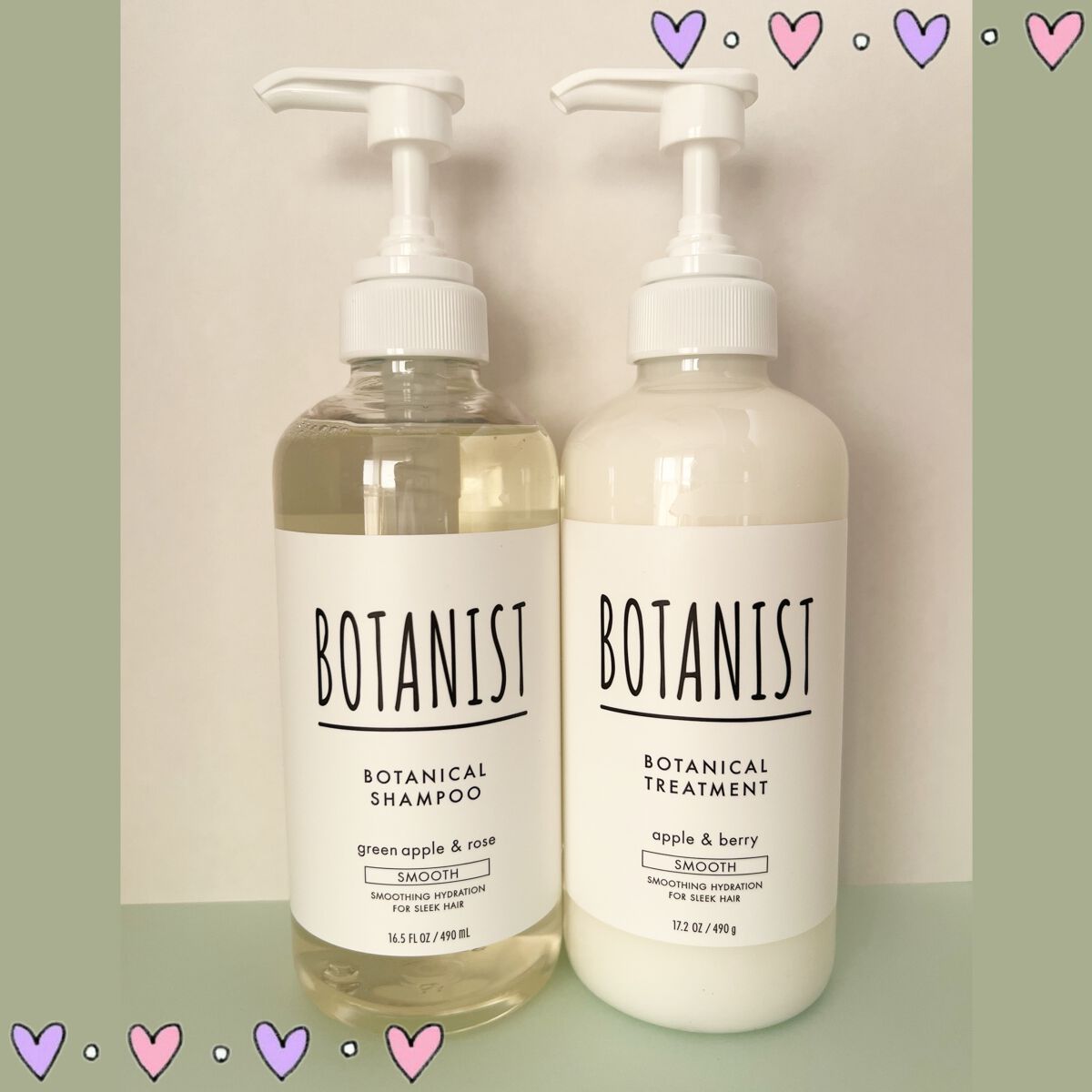 ボタニカルシャンプー/トリートメント(スムース) /BOTANIST/シャンプー・コンディショナーを使ったクチコミ(1枚目)