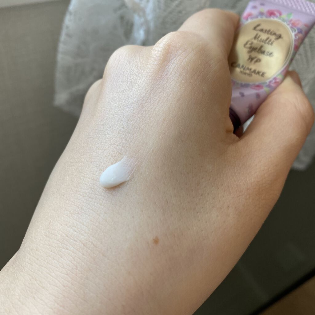 ラスティングマルチアイベース WP/キャンメイク/アイシャドウベースを使ったクチコミ（2枚目）