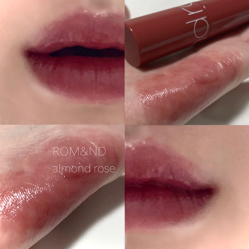 ジューシーラスティングティント/rom&nd/リップティントを使ったクチコミ（1枚目）