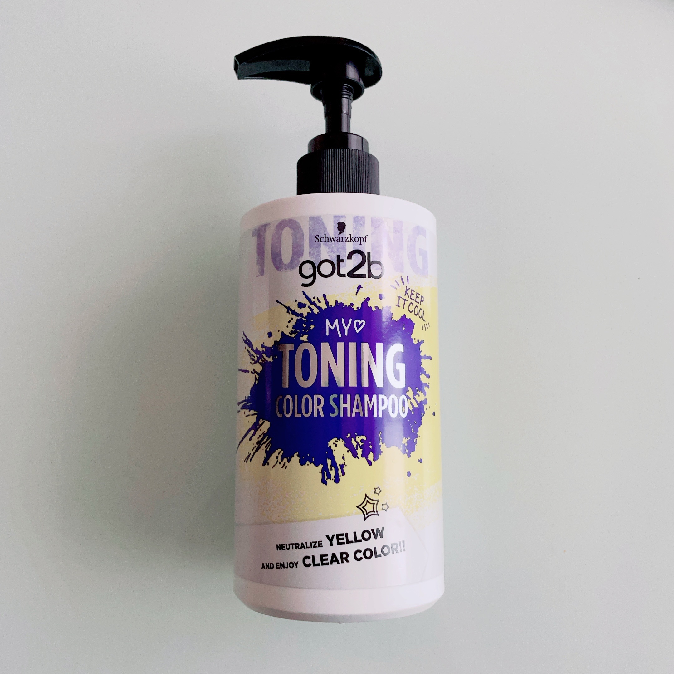 ボンディング・トーニングカラーシャンプー/got2b/市販シャンプーを使ったクチコミ（1枚目）