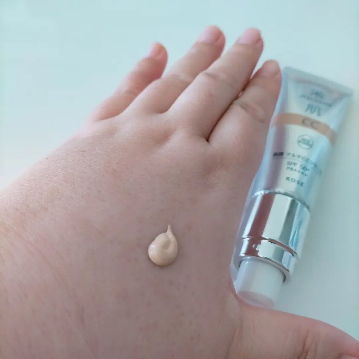 肌潤　マルチCCクリーム/米肌/CCクリームを使ったクチコミ（2枚目）