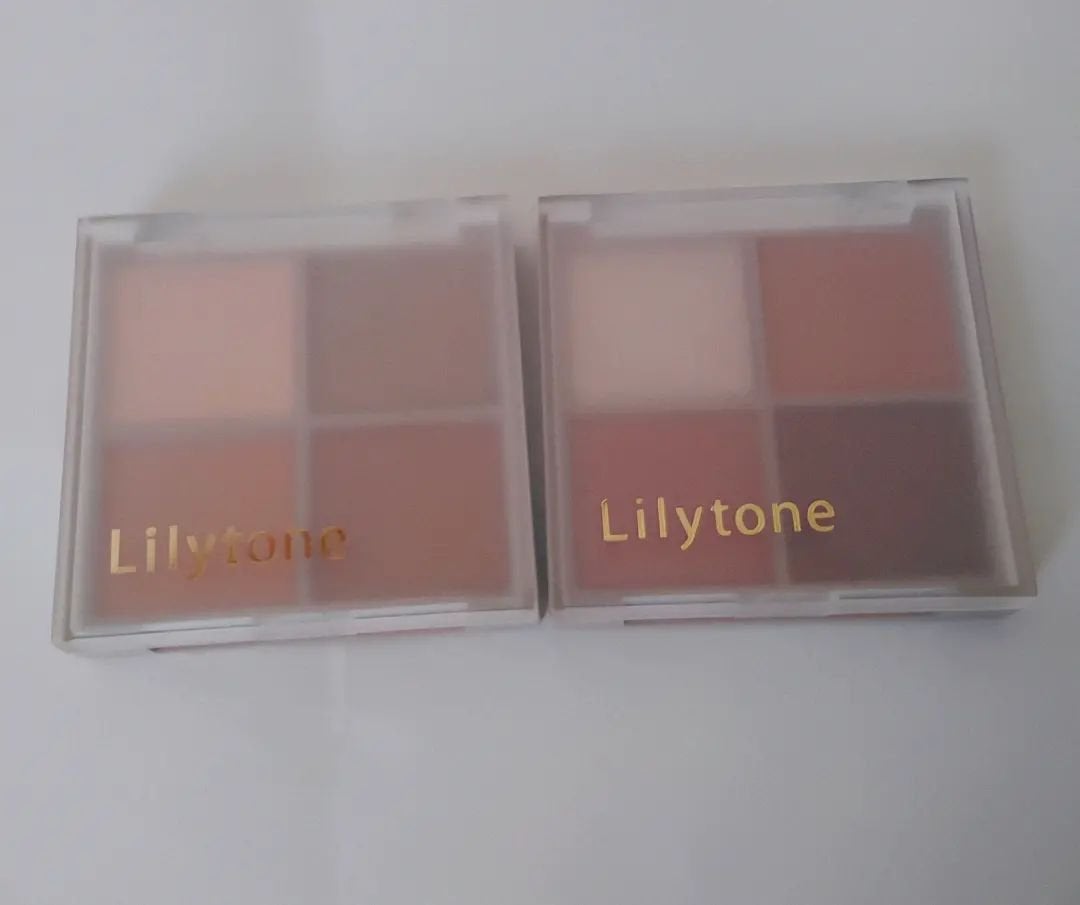 Lilytone 4色アイシャドウ/Lilytone/アイシャドウパレットを使ったクチコミ(2枚目)