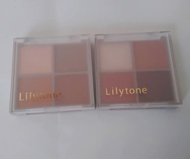 Lilytone 4色アイシャドウ/Lilytone/アイシャドウパレットを使ったクチコミ（2枚目）