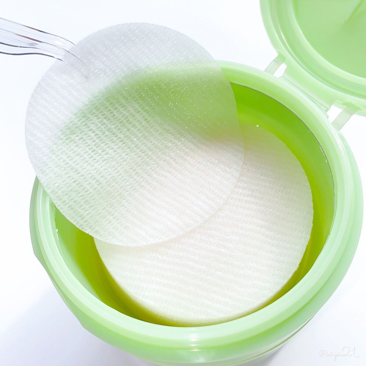 ドクダミカーミングタッチスポットパッド/Abib /トナーパッドを使ったクチコミ(2枚目)