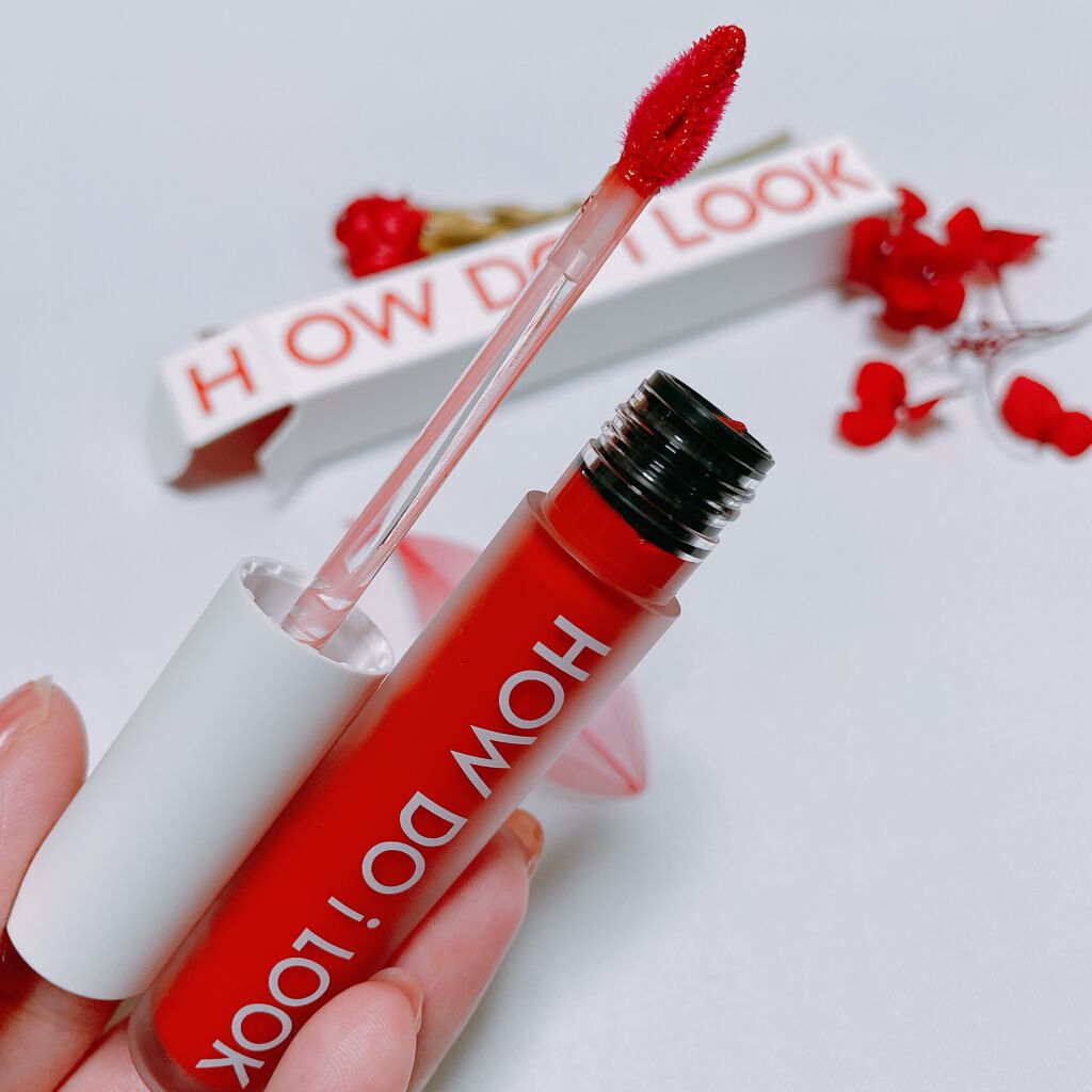 エマルジョンリップティント/HOWDOiLOOK/リップティントを使ったクチコミ(2枚目)