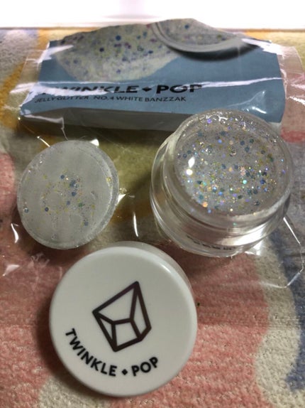 twinkle pop jelly Glitter/CLIO/ジェル・クリームアイシャドウを使ったクチコミ(8枚目)