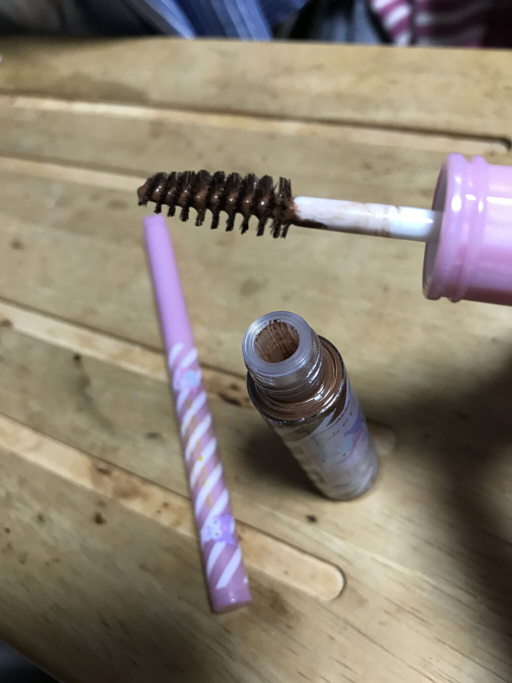 MMアイブロウマスカラ/セリア/眉マスカラを使ったクチコミ（3枚目）