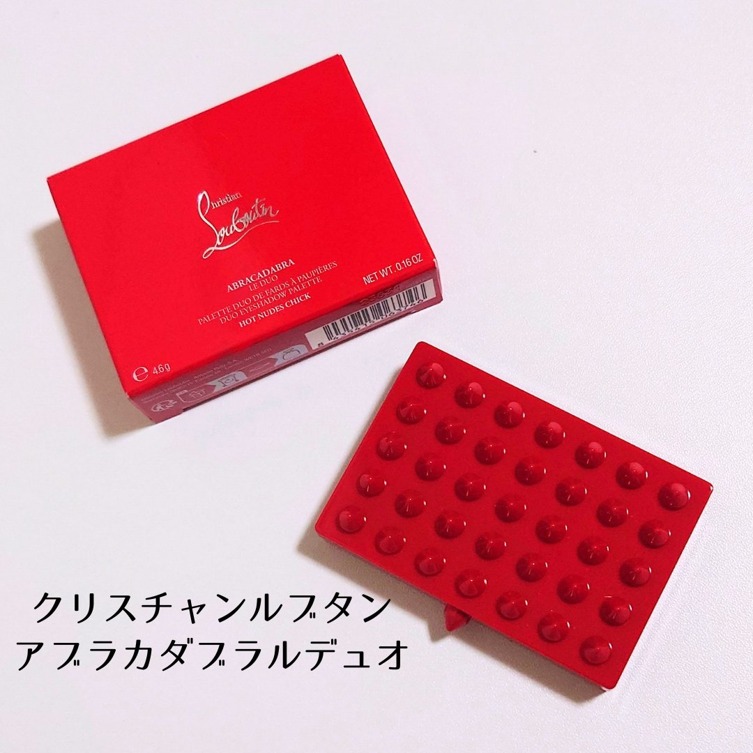 アブラカダブラ ルデュオ ホットヌードチック/クリスチャン ルブタン/アイシャドウパレットを使ったクチコミ（1枚目）