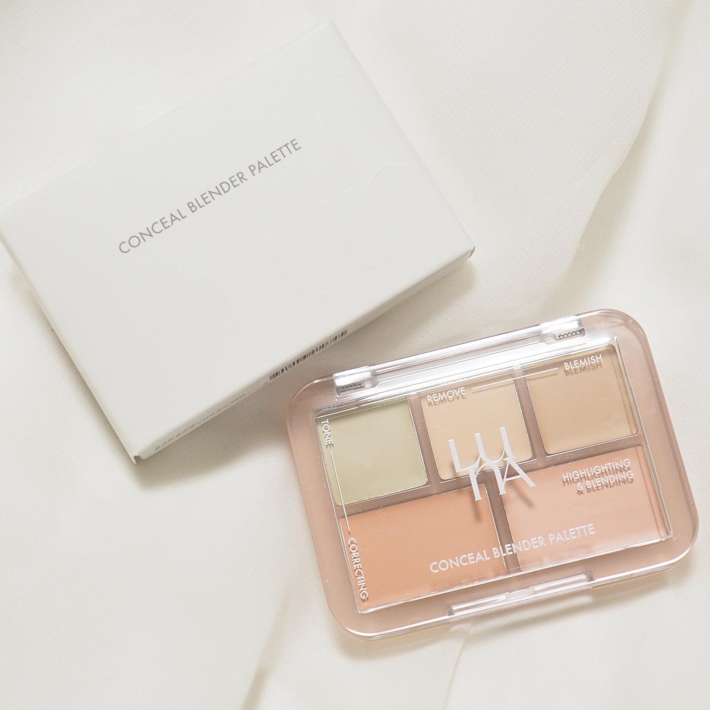 コンシールブレンダーパレット/LUNA/パレットコンシーラーを使ったクチコミ(5枚目)