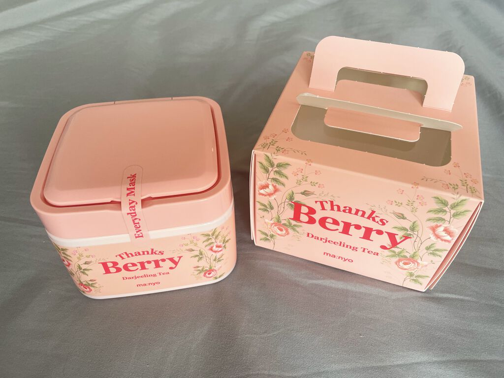 Thanks Berry ダージリンティー マスク/manyo/シートマスク・パックを使ったクチコミ（1枚目）