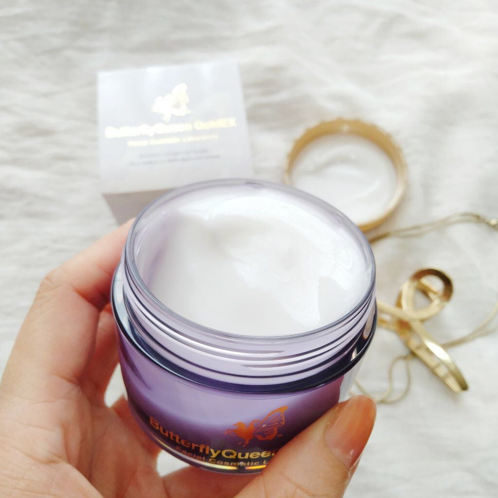 バタフライクイーン ゴールドエクストラ/フェイシャルコスメティック研究所/オールインワン化粧品を使ったクチコミ(3枚目)