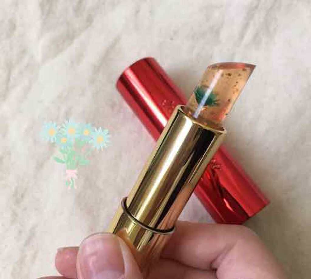 フラワーリップスティック/Kailijumei/口紅を使ったクチコミ(2枚目)