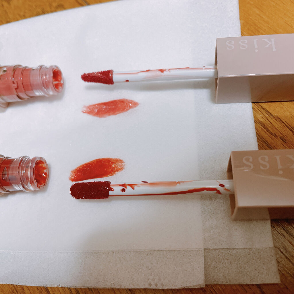 リップアーマー/KiSS/口紅を使ったクチコミ（2枚目）