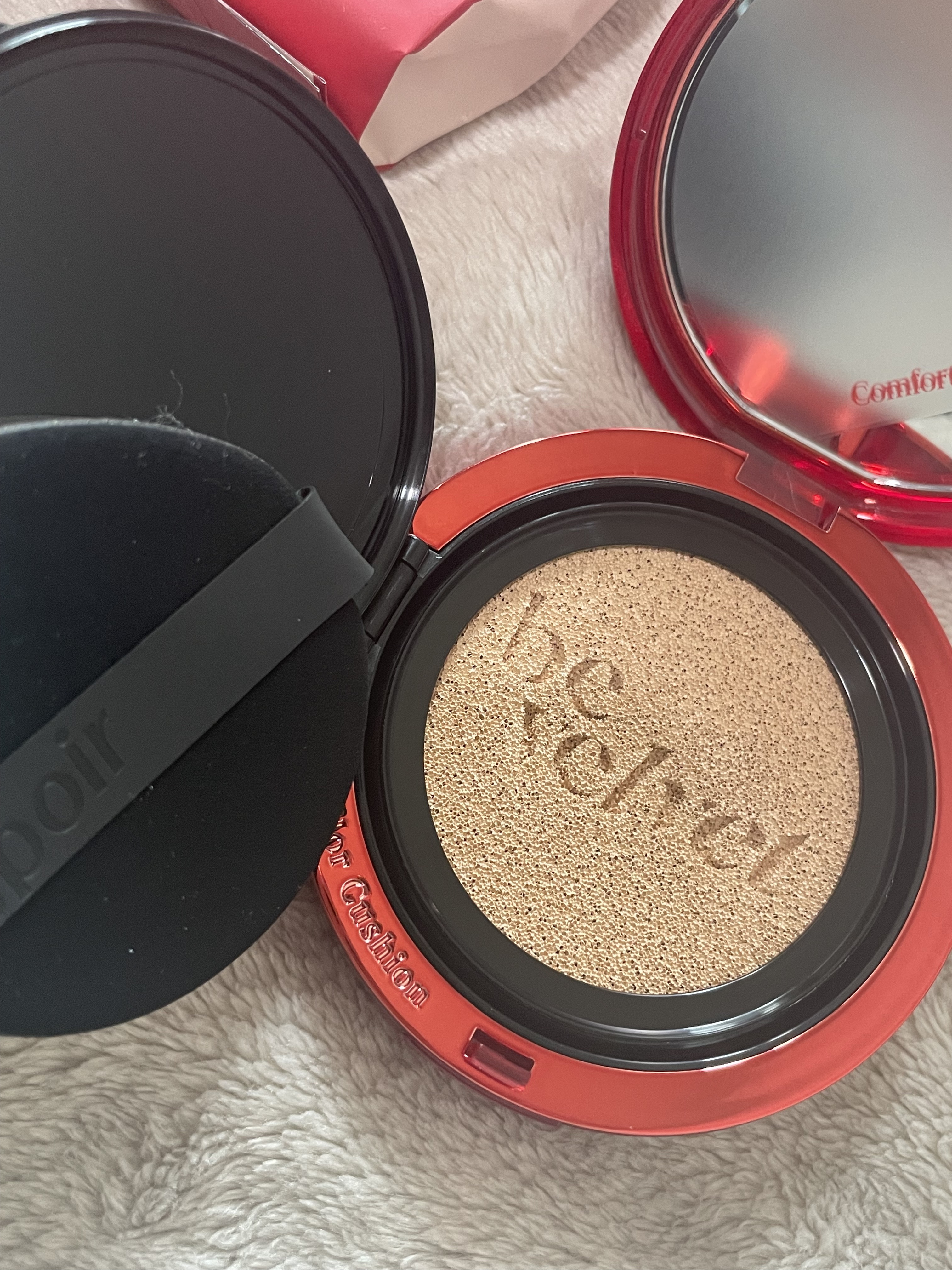 プロテーラービーベルベットカバークッション/espoir/クッションファンデーションを使ったクチコミ（2枚目）