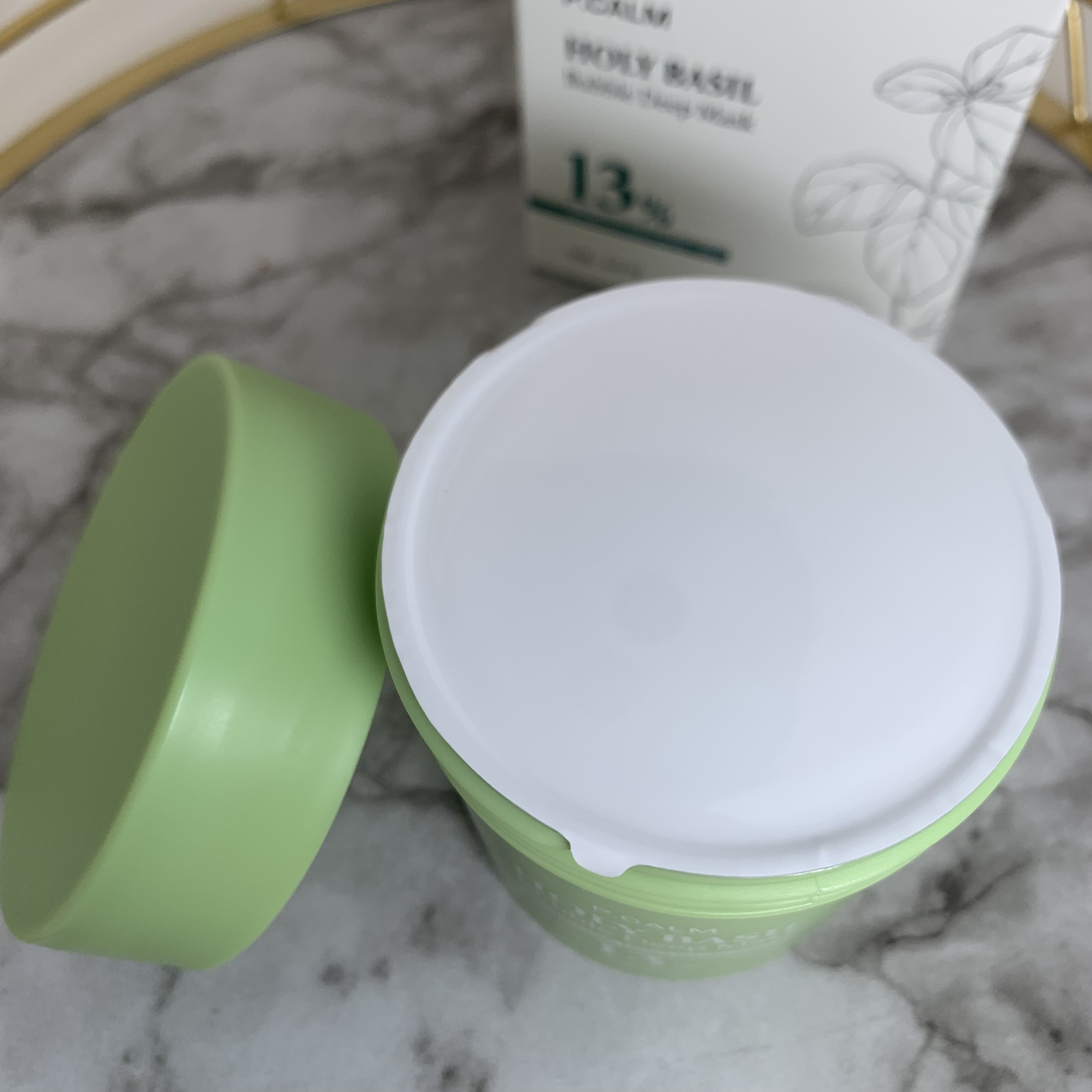 ホーリーバジル炭酸バブルパック/P.CALM/洗い流すパック・マスクを使ったクチコミ（2枚目）