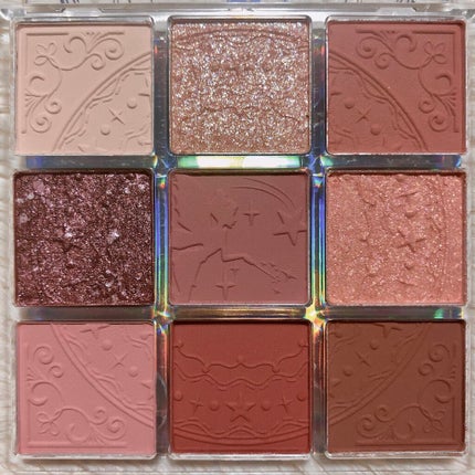 クォーツ 9色アイシャドウパレット(ドリームランドアイシャドウ)/ZEESEA/アイシャドウパレットを使ったクチコミ(5枚目)