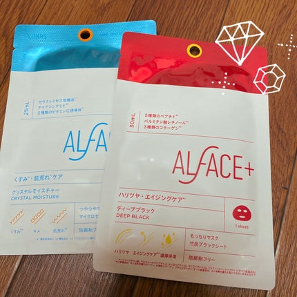 ディープブラック/ALFACE+/シートマスク・パックを使ったクチコミ(1枚目)