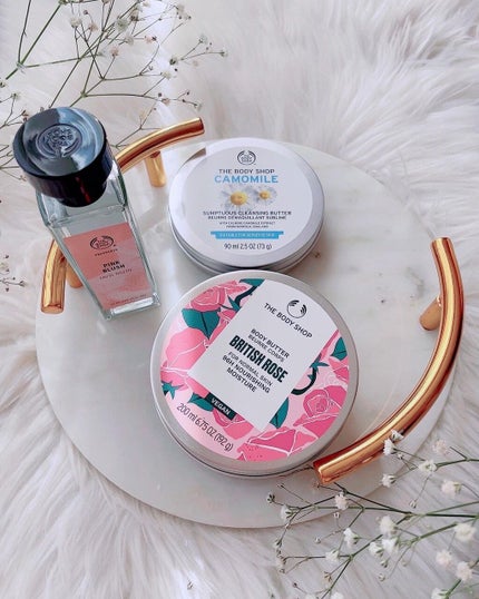 ボディバター ブリティッシュローズ/THE BODY SHOP/ボディクリームを使ったクチコミ(1枚目)