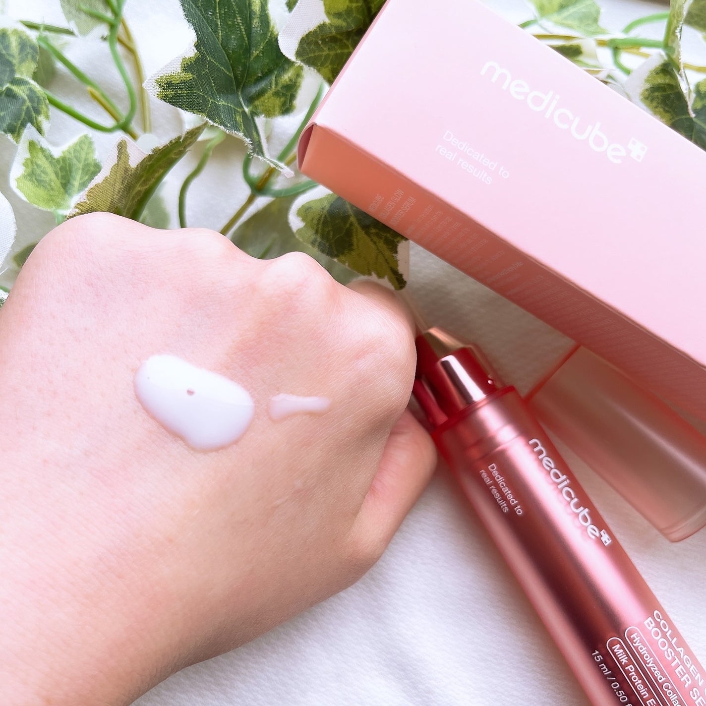 コラーゲングローブースターセラム/MEDICUBE/美容液を使ったクチコミ(4枚目)