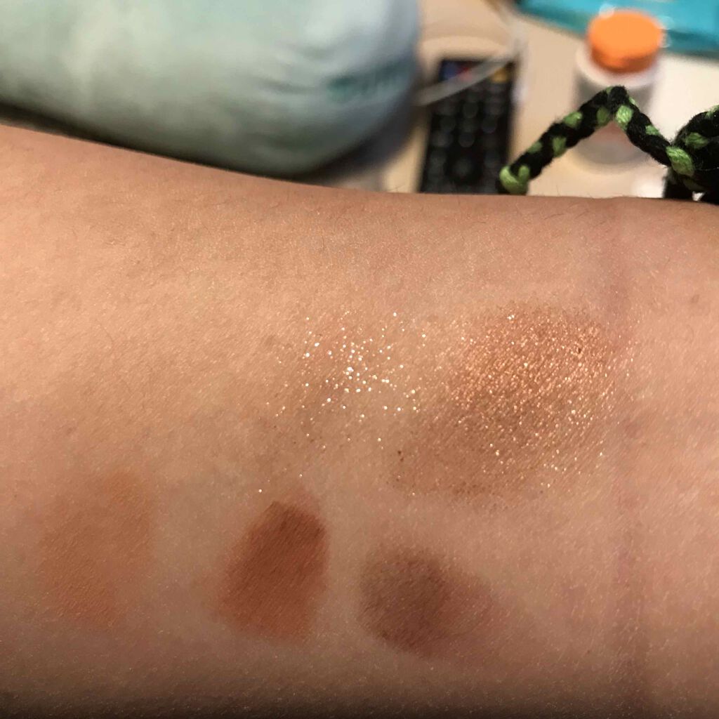 ハーシー プレイカラーアイズミニ/ETUDE/アイシャドウパレットを使ったクチコミ（3枚目）