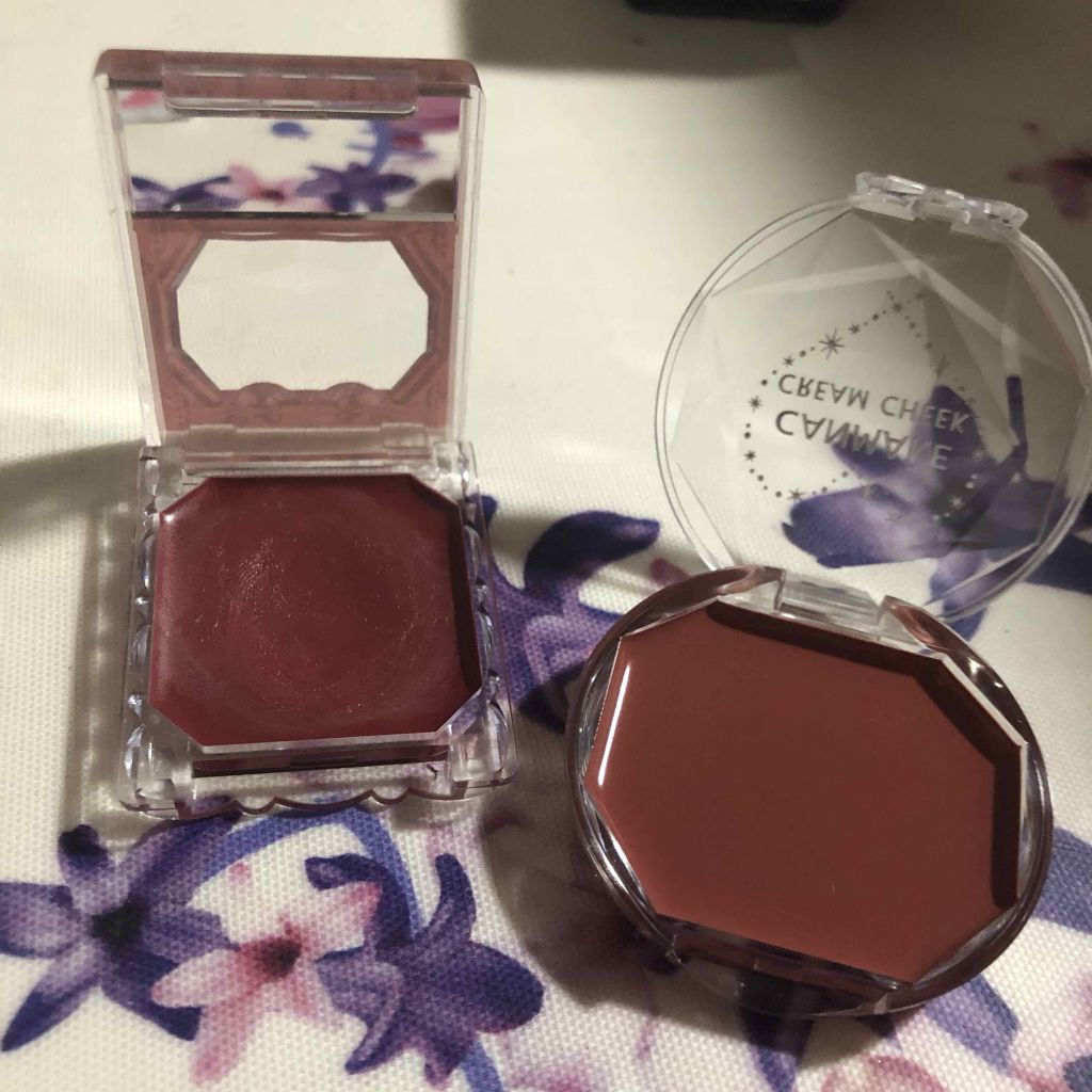 クリームチーク/キャンメイク/ジェル・クリームチークを使ったクチコミ(1枚目)