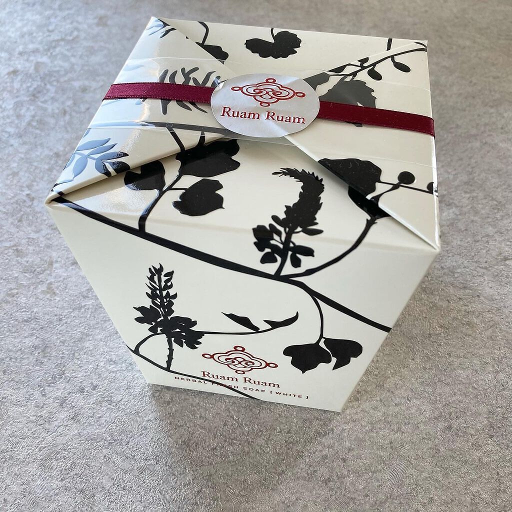 生せっけん ポット [ホワイト] オリジナル/Ruam Ruam/洗顔フォームを使ったクチコミ（2枚目）