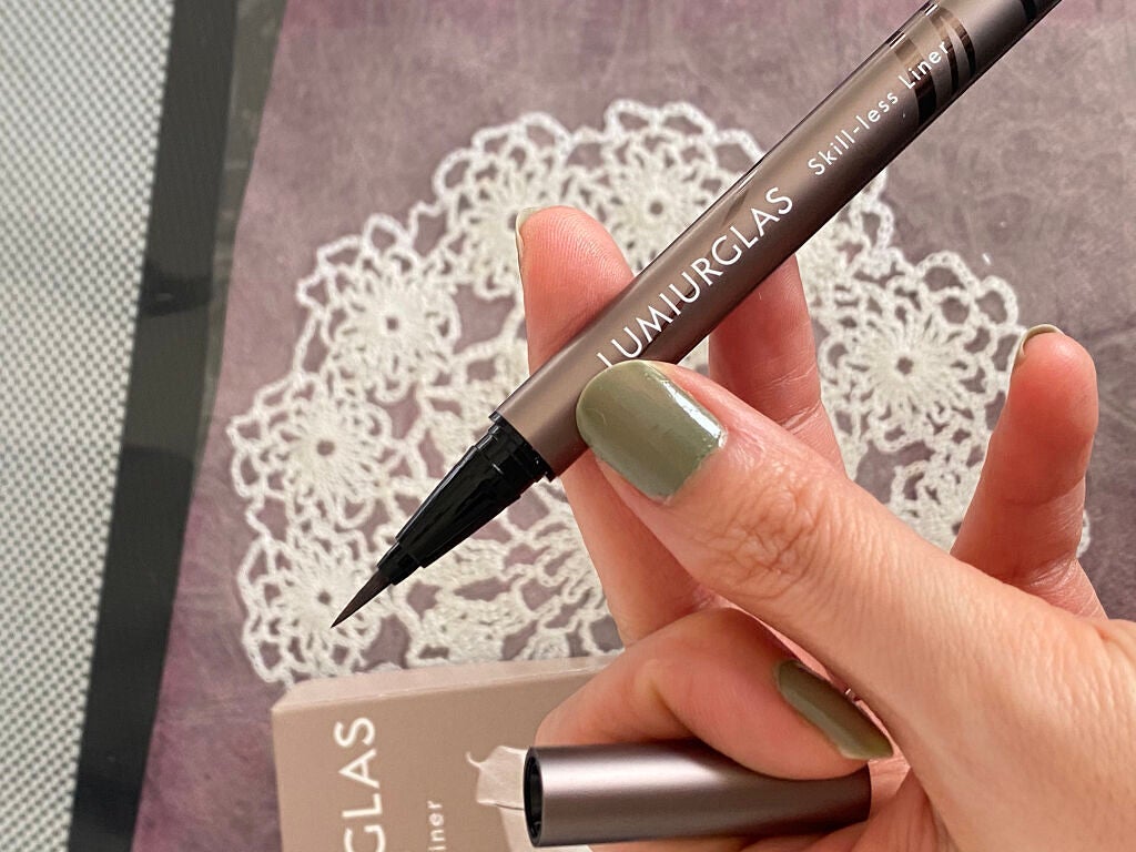 スキルレスライナー/LUMIURGLAS/リキッドアイライナーを使ったクチコミ(4枚目)